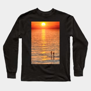 Long Boards at Sunset Long Sleeve T-Shirt